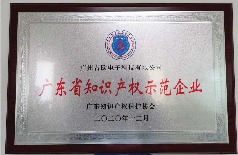 廣東省知識產權示范企業